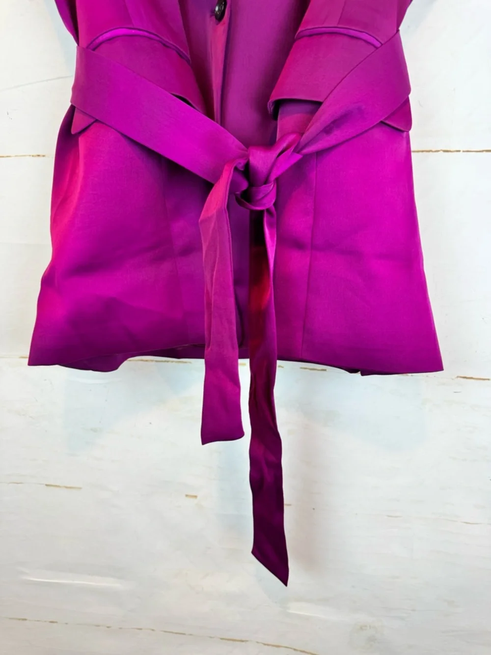 Banana Republic Factory | 2-Piece Sleeveless Blazer & Wide-Leg Pants Set, 16 NWT - Picture 10 of 15